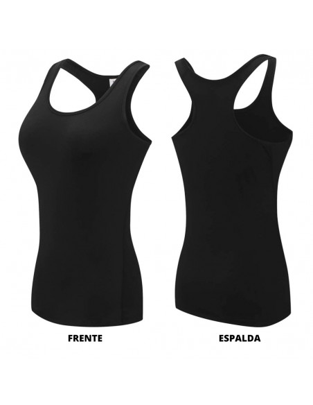 Bividi Negra de Compresión para Mujer - Talla S-M