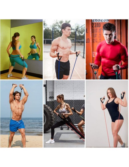 Bandas de Resistencia con Accesorios Adicionales