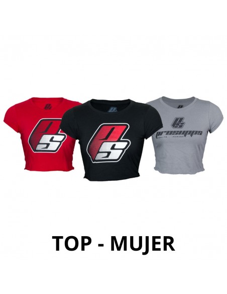 Top Prosupps para mujer - xs / negra