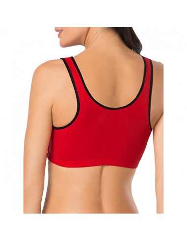 Top deportivo para Mujer - Talla 34 - Rojo