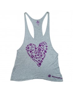 Bividi para Mujer - diseño fitness love - Talla L