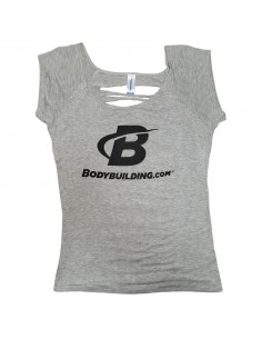 Bividi deportiva para mujer marca Bodybuilding- Talla L - Gris