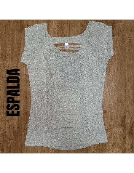 Bividi deportiva para mujer marca Bodybuilding- Talla L - Gris