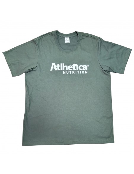 Camiseta ATLHETICA NUTRITION - Talla Large - Verde