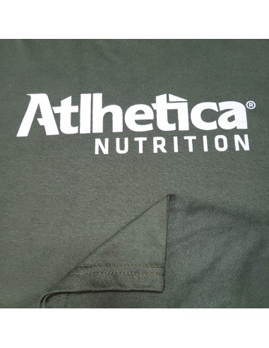 Camiseta ATLHETICA NUTRITION - Talla Large - Verde