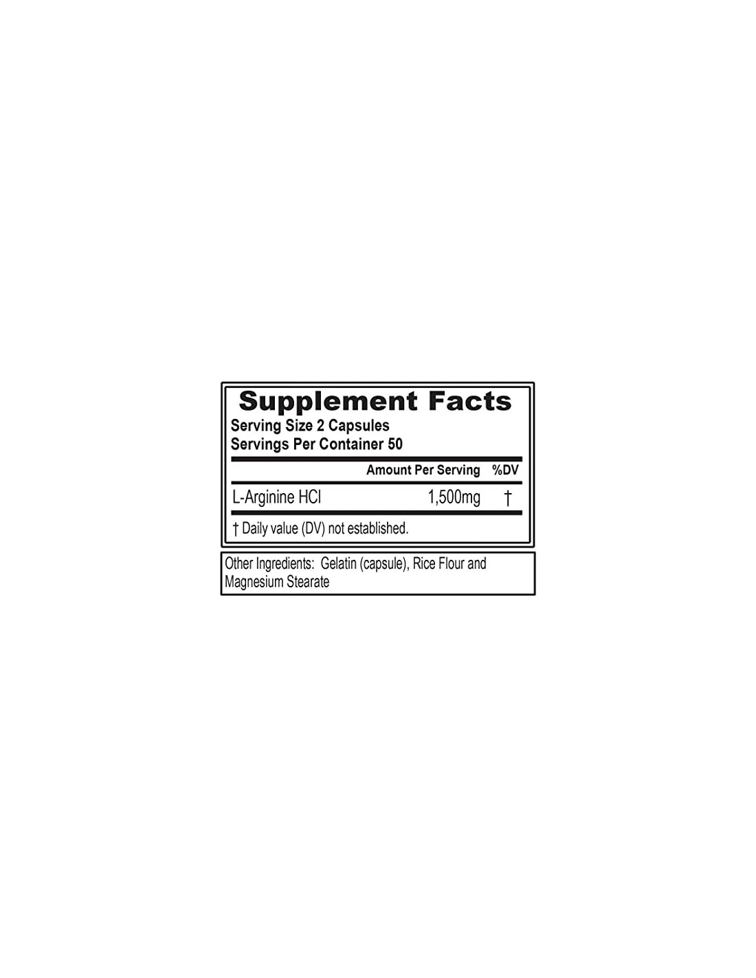 EVL L-ARGININE 1500