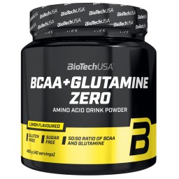 Biotech BCAA+Glutamina Zero - 40 servidas