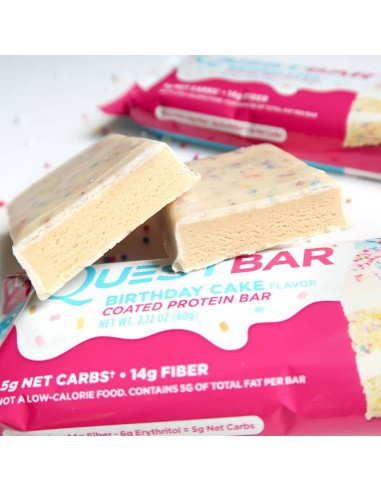 Quest Bar Birthday Cake 1 Barra proteína