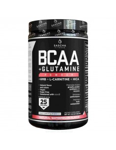 Sascha Fitness BCAA+Glutamina - 25 servidas