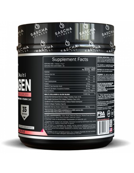 Sascha Fitness Hydrolizado Collagen