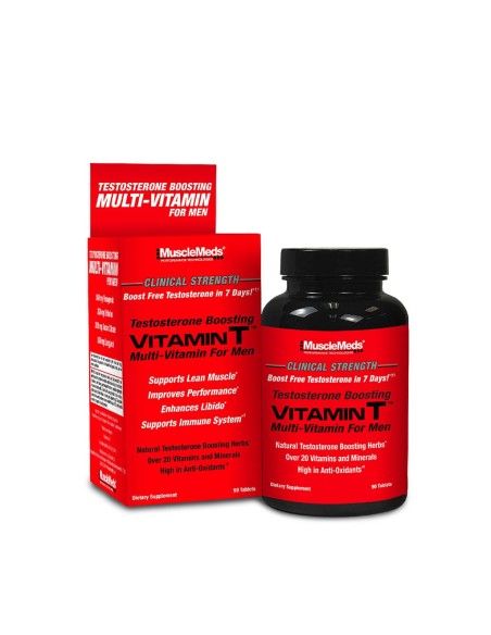 Musclemeds Carnivor Vitamin T 90 Capsulas