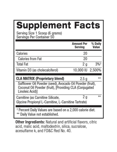 BPI CLA+Carnitina - 50 Servidas