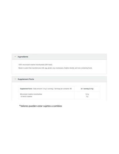 Biotech Creatina Monohydrate - 300G