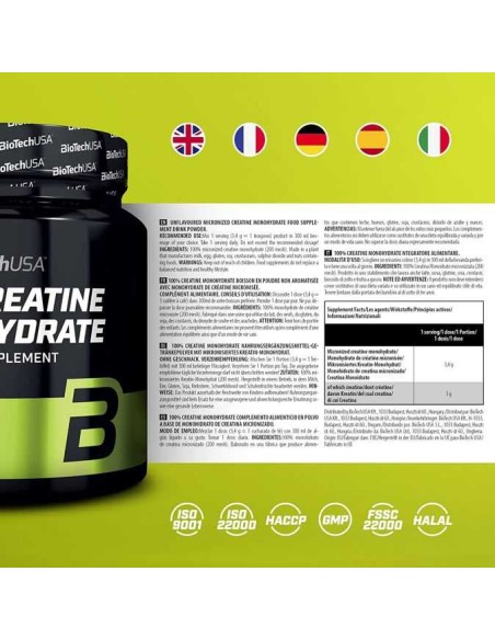 Biotech Creatina Monohydrate - 300G