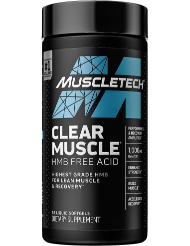 CLEARMUSCLE HMB Free Acid 42 Cap.