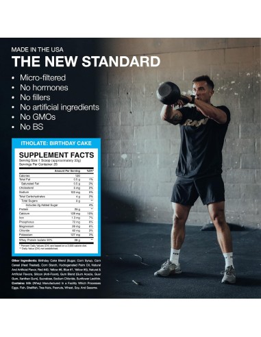 RAW CBUM Itholate Protein - 1.8 Libras