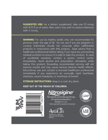 RAW Cbum Thavage Pre Workout - 40 servidas