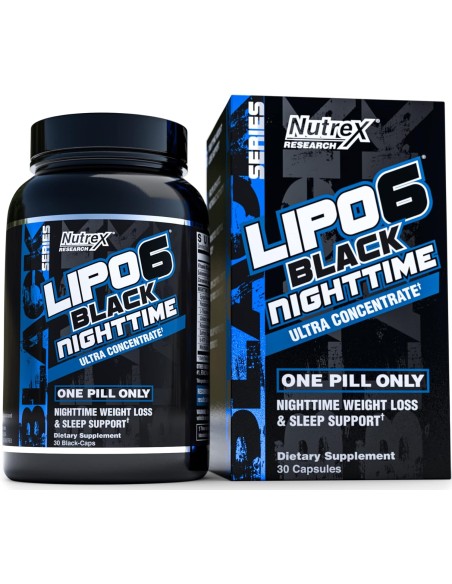 Nutrex Lipo 6 Black Night - 60 cápsulas