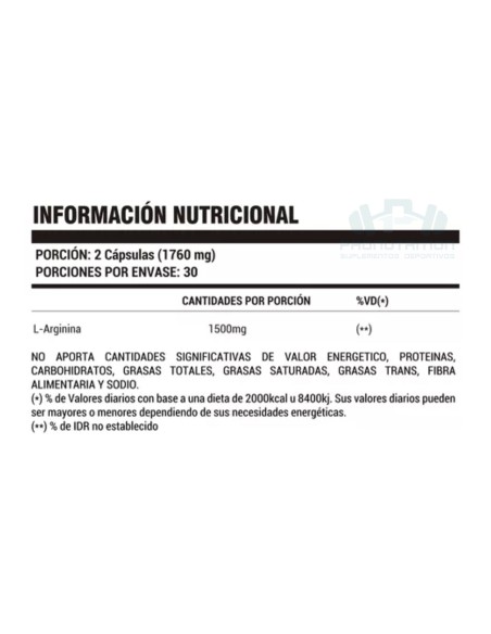 Hoch Sport Arginina 1500 mg