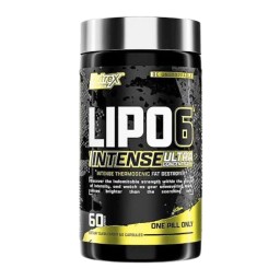 Nutrex Lipo6 Black Intense - 60 cápsulas