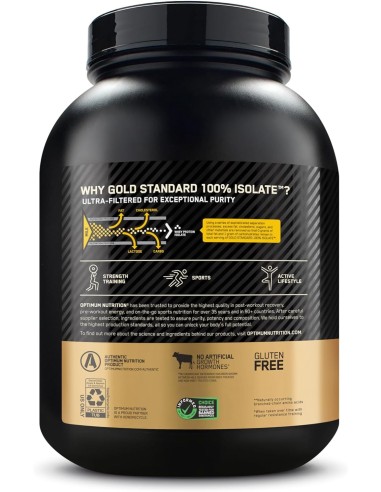 Optimum Nutrition Isolate Gold Standard - 3 libras