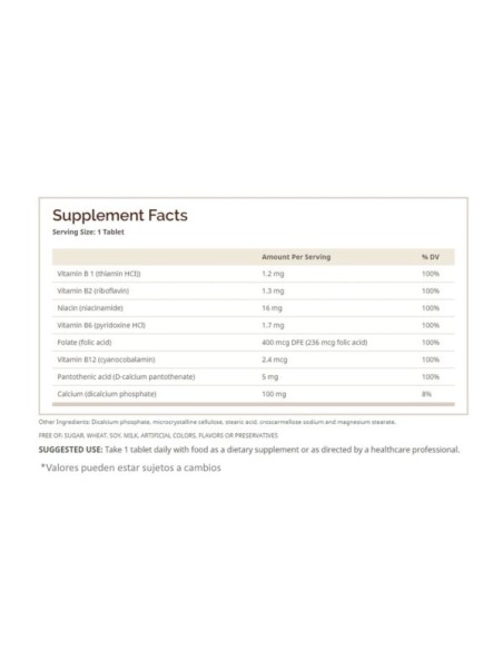 Windmill B Complex 100% Daily Value 100 capsulas