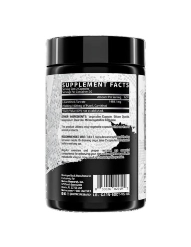 Nutrex Lipo6 Carnitina 1000 - 60 cápsulas