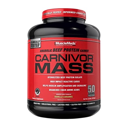 Musclemeds Carnivor Mass - 6 Libras