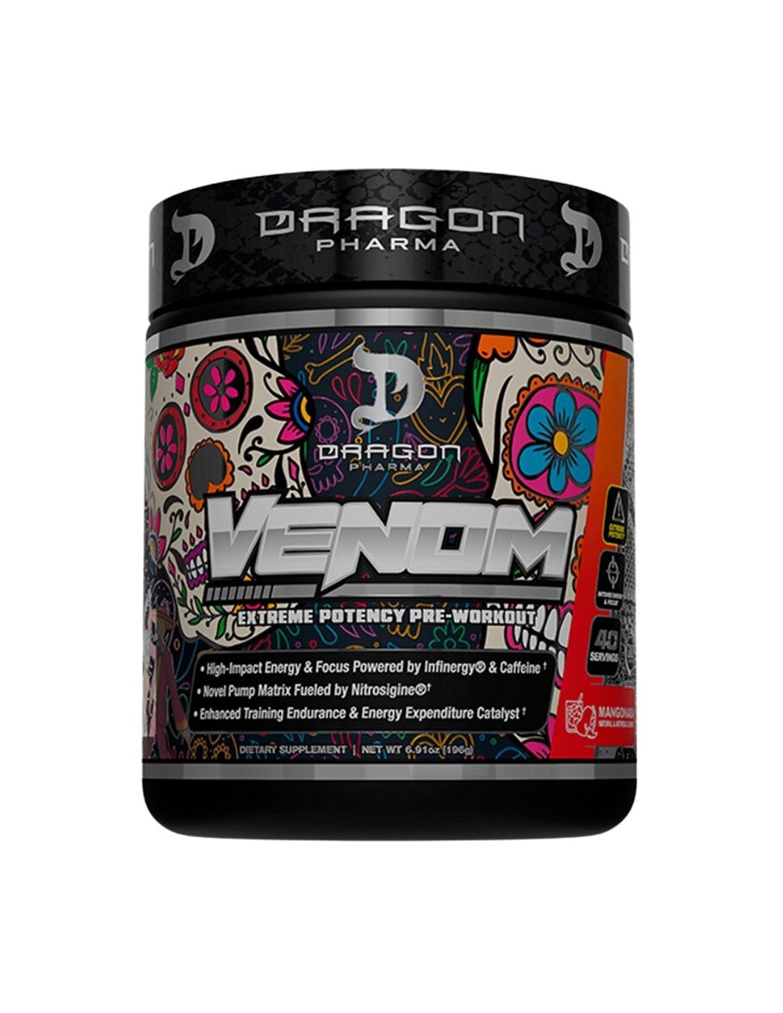 DRAGON PHARMA - VENOM PRE - SABOR MANGONADA