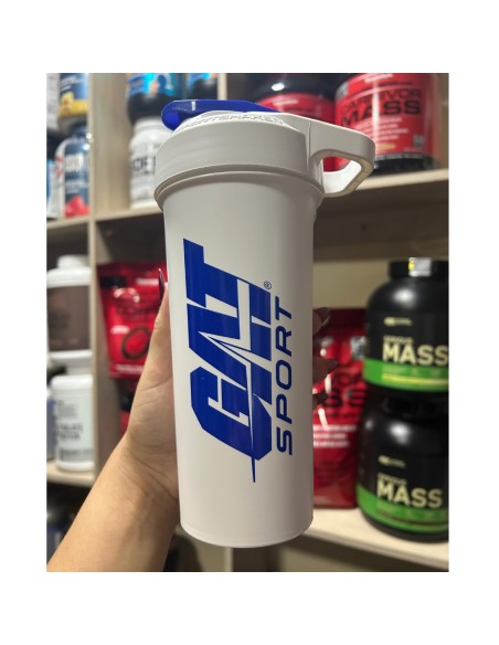 Gat Sport Shaker  Blanco/Azul 20oz