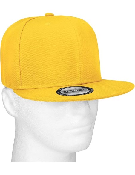 Gorra SnapBack HipHop - Amarillo