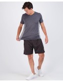 Camiseta deportiva DryFit - Talla L - Plomo