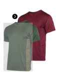 Camiseta deportiva DryFit - Talla L - Color Conchevino