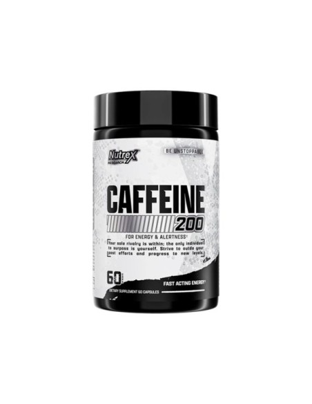 Nutrex Caffeine 200 Powder - 60 capsulas