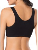 Top deportivo para Mujer - Talla 34 - Negra