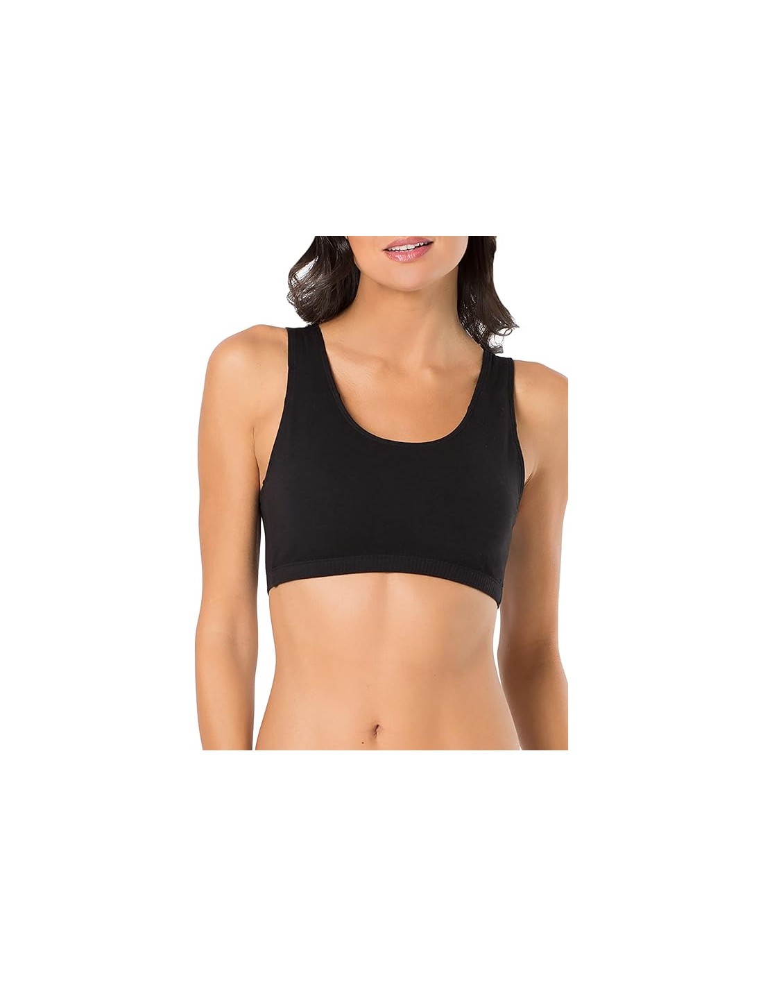 Top deportivo para Mujer - Talla 34 - Negra