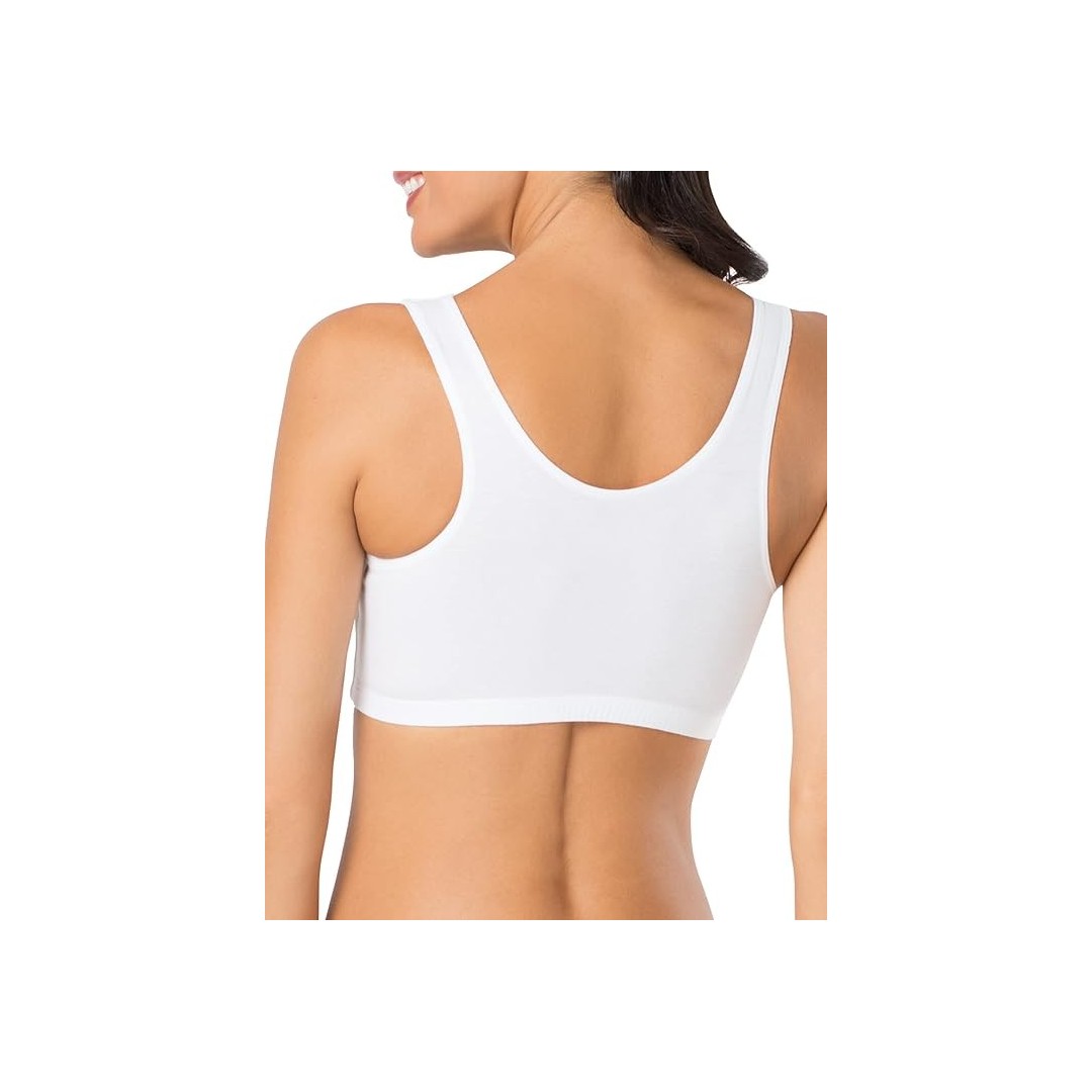 Top deportivo para mujer - blanca