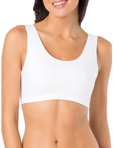 Top deportivo para Mujer - Talla 34 - Blanca