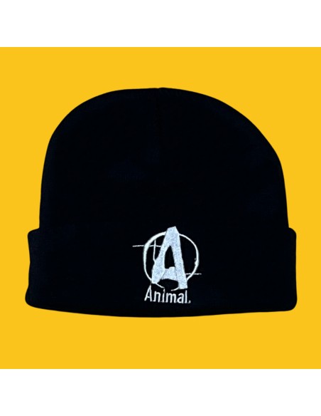 Gorro Negro logo Animal Universal