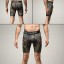 Licras de Compresión para Hombre - talla L - Verde Camuflado