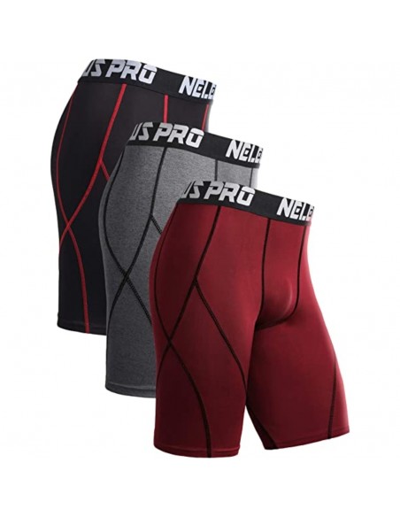 Licras de compresión / Hombre - XL / Rojo