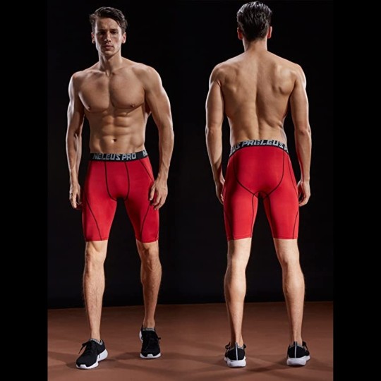 Licras de compresión / Hombre - XL / Rojo