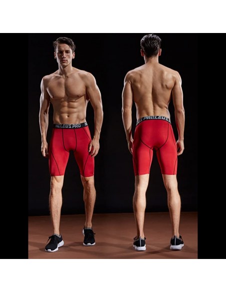Licras de compresión / Hombre - XL / Rojo