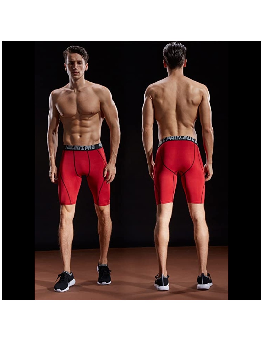 Licras de compresión para Hombre - talla XL - Rojo