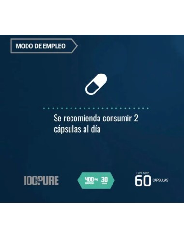 Hoch Sport Citrato de Magnesio 400 Mg 60 Capsulas