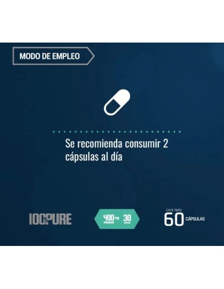 Hoch Sport Citrato de Magnesio 400 Mg 60 Capsulas