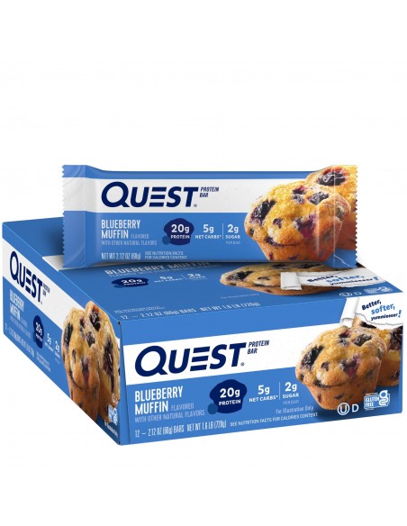 Quest bar Blueberry Muffin 1 unidad