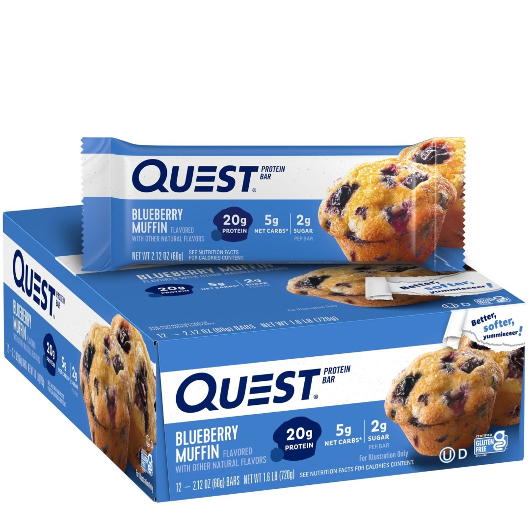 Quest bar Blueberry Muffin 1 unidad
