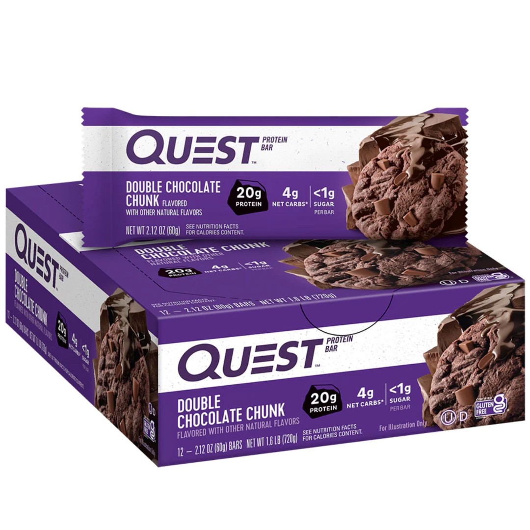 Quest bar Double Chocolate Chunk 1 unidad