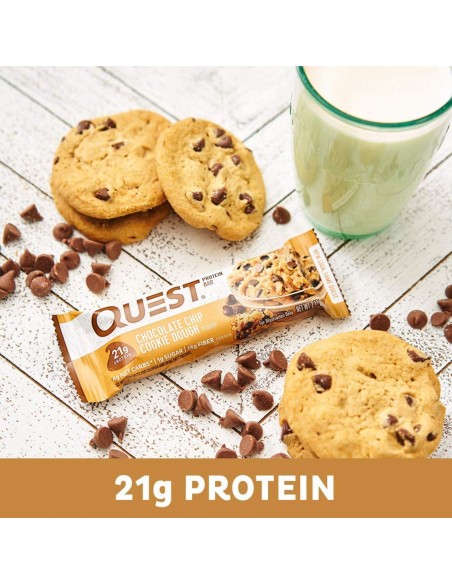 Quest bar Chocolate Chip Cookie Dough 1 unidad